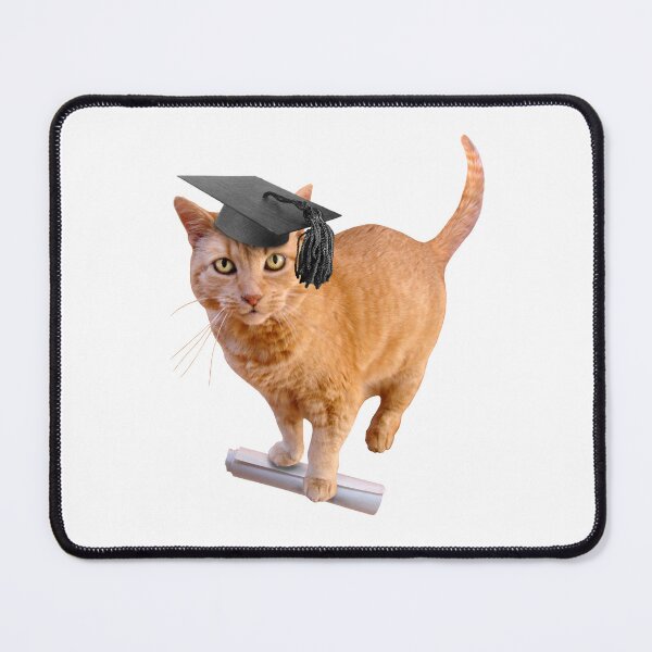 Item preview, Orange Cat Grad designed and sold by catsclips.