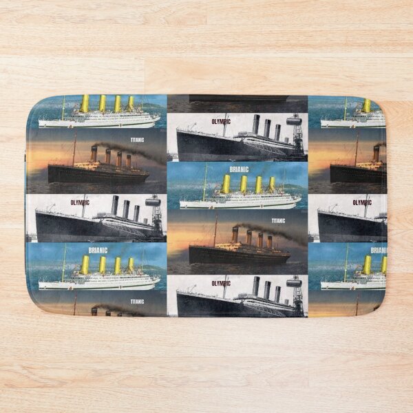 Item preview, Titanic and her sisters, britanic sister ship,iceburg,white star star liners, designed and sold by amy greaves.