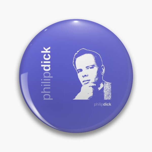 Item preview, Classic Philip Dick poster (indigo) designed and sold by CMYKStudio.