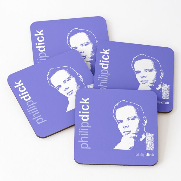 Item preview, Classic Philip Dick poster (indigo) designed and sold by CMYKStudio.