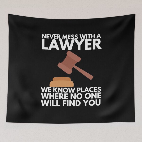 Item preview, lawyer designed and sold by T-shirtgallery.