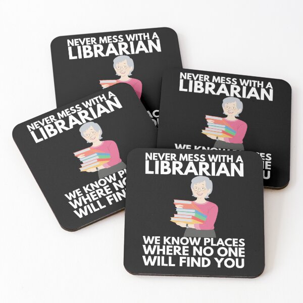 Item preview, librarian designed and sold by T-shirtgallery.