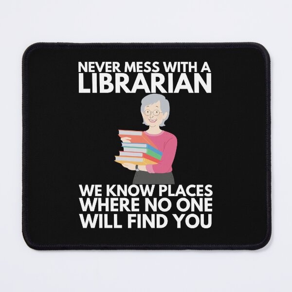 Item preview, librarian designed and sold by T-shirtgallery.
