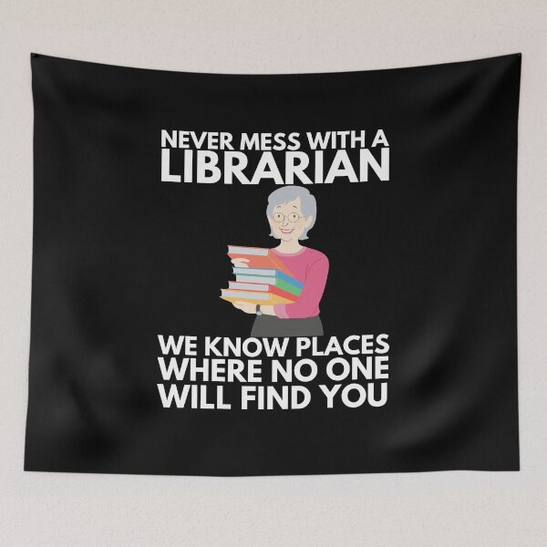 Item preview, librarian designed and sold by T-shirtgallery.