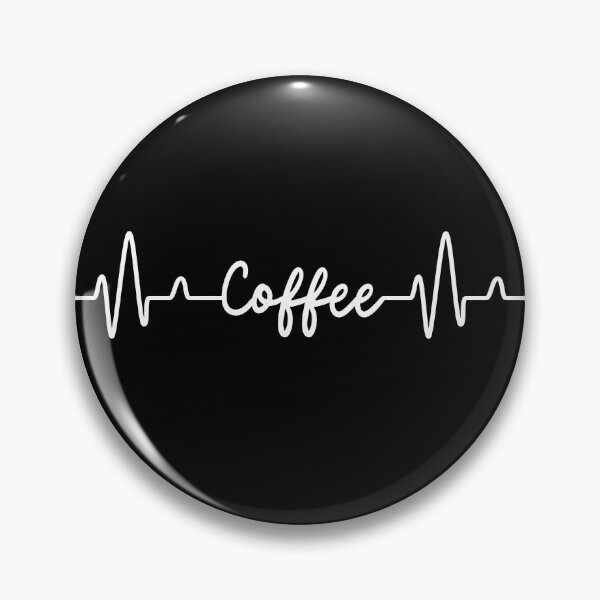 Item preview, Coffee Heartbeat Line Pulse - I love coffee designed and sold by Store-Designify.