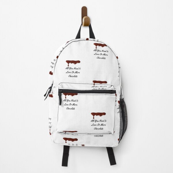 Aperçu de l'œuvre Tout ce dont vous avez besoin, c'est d'amour ou de chocolat | Bonne journée du soufflé au chocolat | Cadeau | Amour créée et vendue par CelebratoryWear.