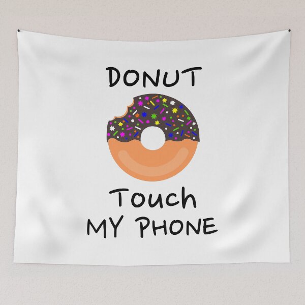 Item preview, Donut touch my phone designed and sold by i-cottagedesign.