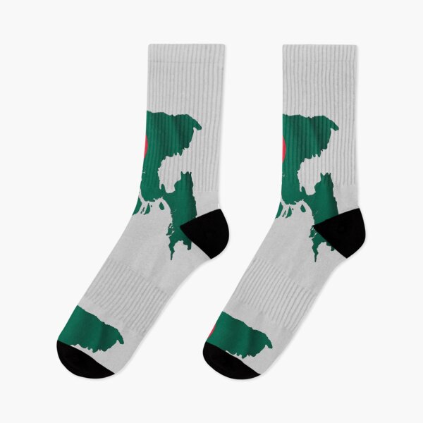 Item preview, Wavy Bangladeshi Flag inside Map of Bangladesh  designed and sold by mashmosh.