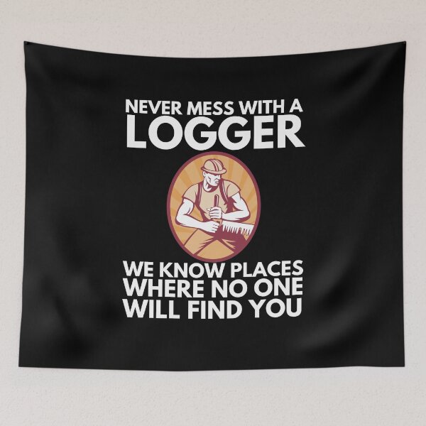 Item preview, logger designed and sold by T-shirtgallery.