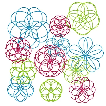 Artwork thumbnail, Flower Pattern by CharrChan