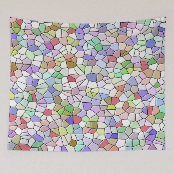 Item preview, colorful ,abstract ,stained glass designed and sold by grickodd.