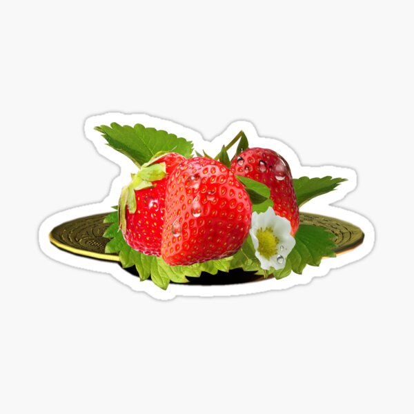 Erdbeeren Sticker