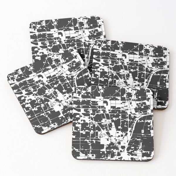 Item preview, Anaheim Black white Map Art California USA designed and sold by EpicMaps.