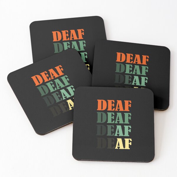 Item preview, DEAF AF - hearing impaired designed and sold by smailjr.