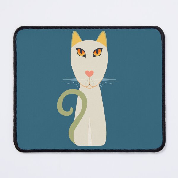 Item preview, CAT WITH QUESTION MARK TAIL #3 designed and sold by Jean Gregory Evans.