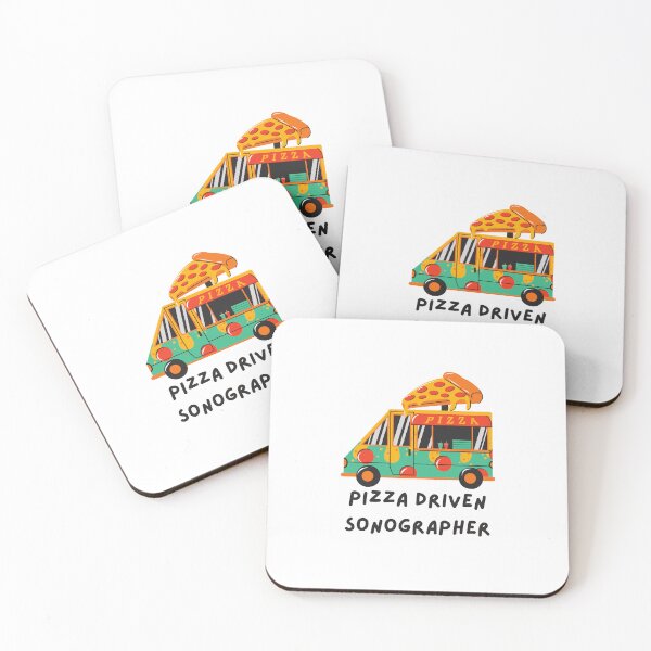 Item preview, Pizza Driven Sonographer Funny Pizza Quotes designed and sold by PrixSympa.