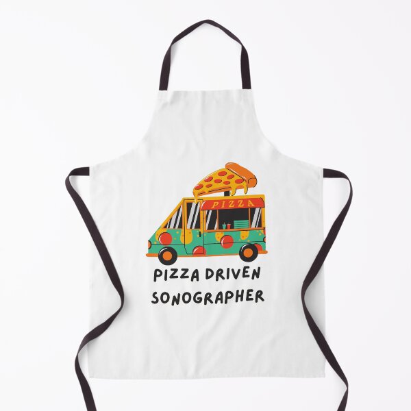 Item preview, Pizza Driven Sonographer Funny Pizza Quotes designed and sold by PrixSympa.