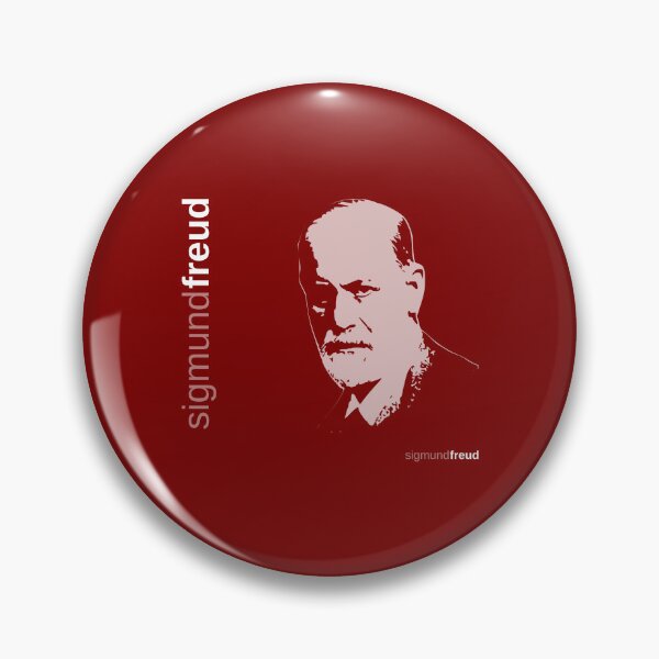 Item preview, Classic Sigmund Freud poster (red) designed and sold by CMYKStudio.