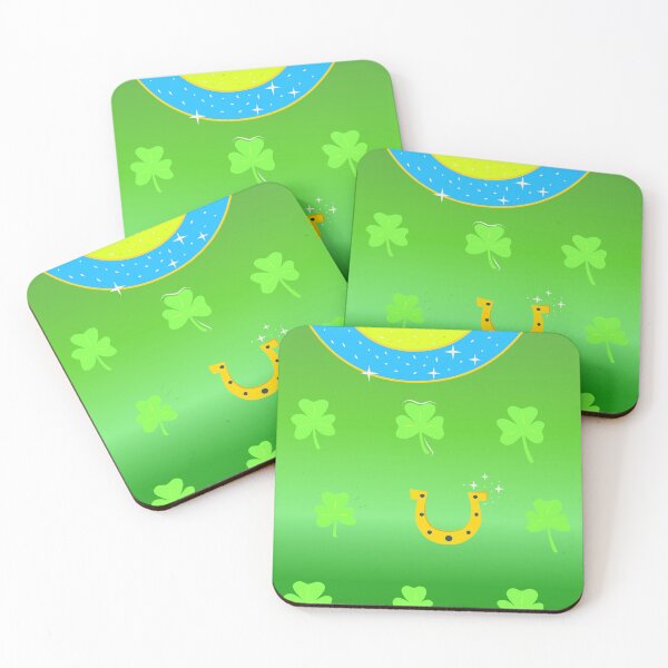 Item preview, Rainbow and lucky shamrocks  designed and sold by AliensRich.