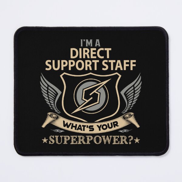 Item preview, Direct Support Staff T Shirt - What Is Your Superpower Job Gift Item Tee designed and sold by nutallrosario.