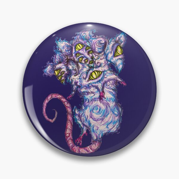 Item preview, Rata de alcantarilla de tres cabezas designed and sold by Sewer Rat  Circus.
