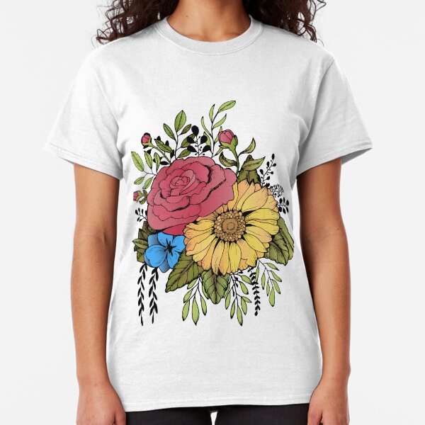 SUNFLOWER & ROSE Classic T-Shirt