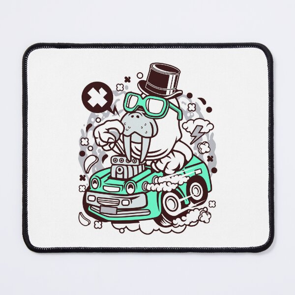 Item preview, Walrus Hot Rod designed and sold by Tia-Ako.