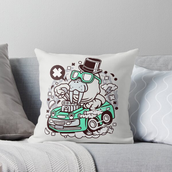 Item preview, Walrus Hot Rod designed and sold by Tia-Ako.