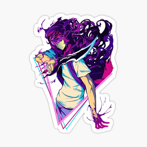 Solo Leveling Retro Style Sticker For Sale By Mounir Fathy Redbubble 0342