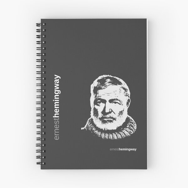 Item preview, Ernest Hemingway  poster designed and sold by CMYKStudio.
