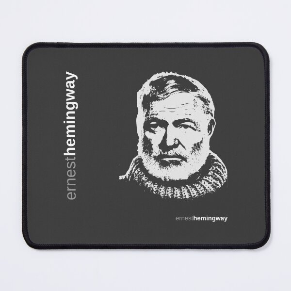 Item preview, Ernest Hemingway  poster designed and sold by CMYKStudio.