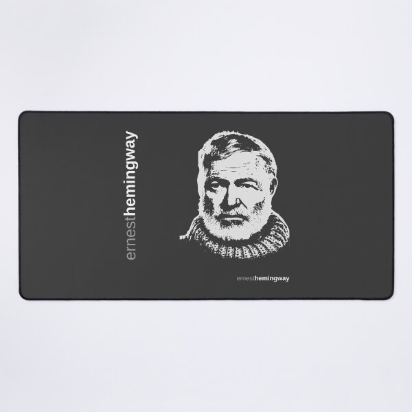 Item preview, Ernest Hemingway  poster designed and sold by CMYKStudio.