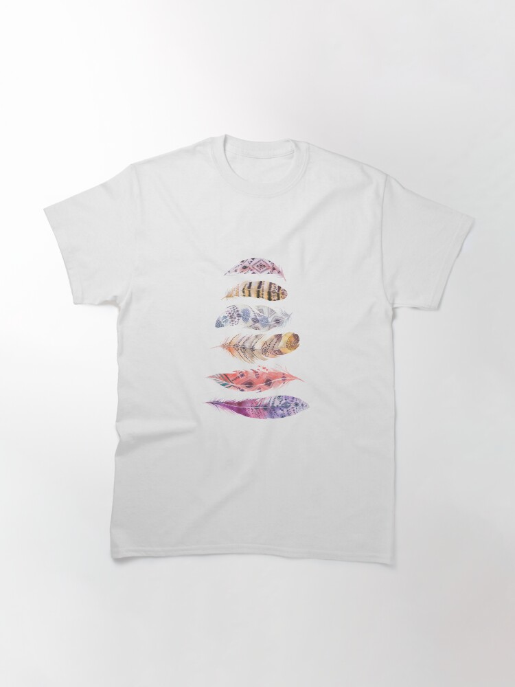 Vista alternativa de Camiseta clásica Falling Feather