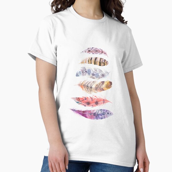 Falling Feather Camiseta clásica