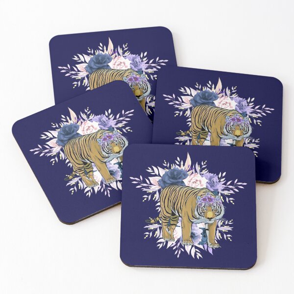 Item preview, Year Of The Tiger 2022 - Tiger Queen In Blue Garden - Lunar New Year 2022 designed and sold by TeesFashion.
