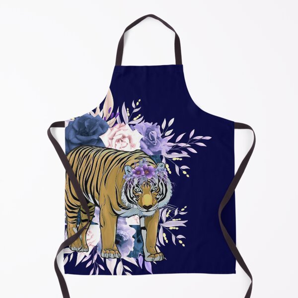 Item preview, Year Of The Tiger 2022 - Tiger Queen In Blue Garden - Lunar New Year 2022 designed and sold by TeesFashion.