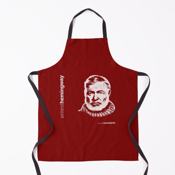 Item preview, Classic Ernest Hemingway  poster(red) designed and sold by CMYKStudio.