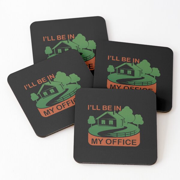 Item preview, I'll Be In My Office Garden Funny Distressed Gardening designed and sold by 3colors3.