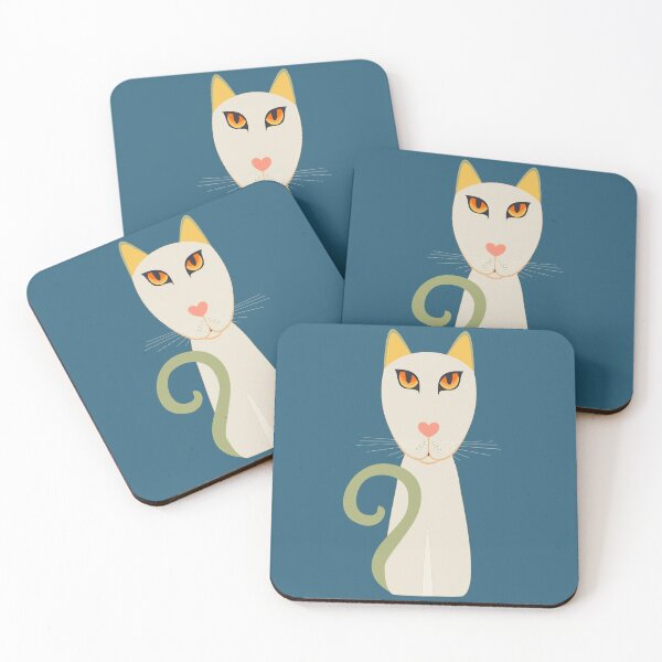 Item preview, CAT WITH QUESTION MARK TAIL #3 designed and sold by Jean Gregory Evans.