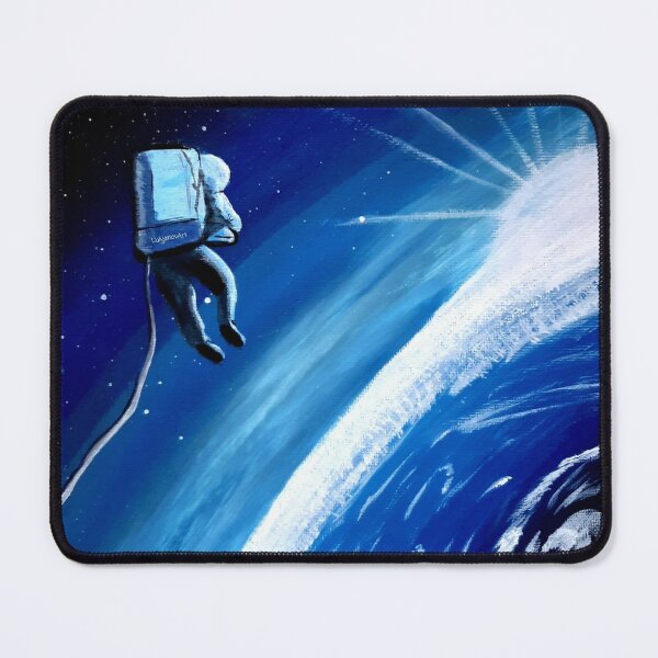 Item preview, LukjanovArt Space Astronaut Painting - Fantasy designed and sold by LukjanovArt.