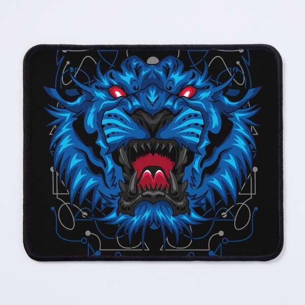 Item preview, blue cat tiger designed and sold by apeinz.