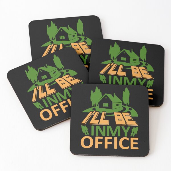 Item preview, I'll Be In My Office Garden Funny Distressed Gardening designed and sold by 3colors3.