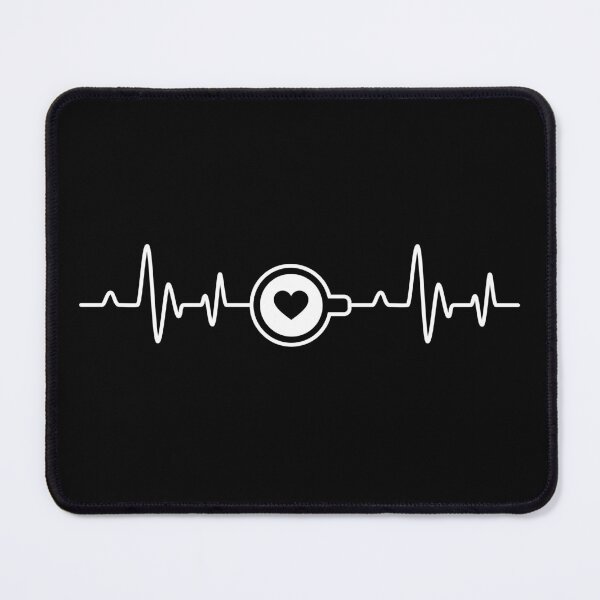 Item preview, Coffee Heartbeat Line Pulse - I love coffee designed and sold by Store-Designify.