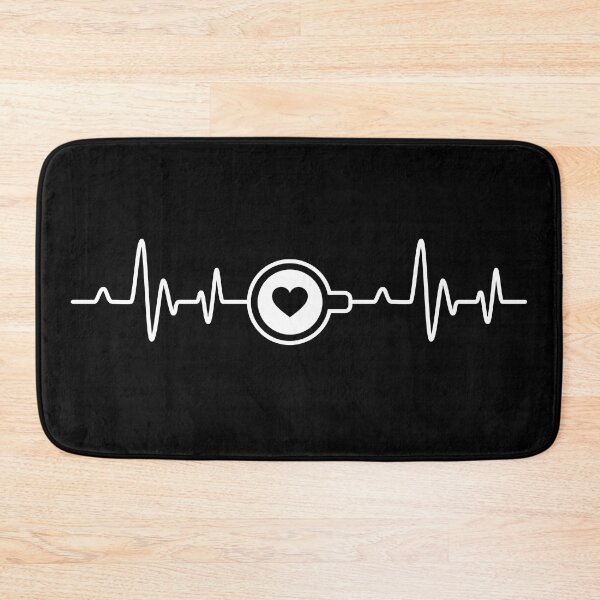 Item preview, Coffee Heartbeat Line Pulse - I love coffee designed and sold by Store-Designify.