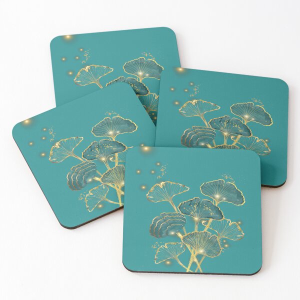 Item preview, Golde Ginkgo Leaves designed and sold by virillanissa.
