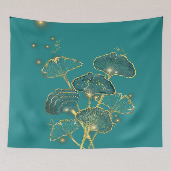 Item preview, Golde Ginkgo Leaves designed and sold by virillanissa.