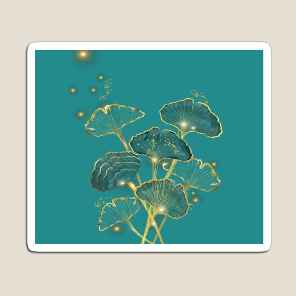 Item preview, Golde Ginkgo Leaves designed and sold by virillanissa.