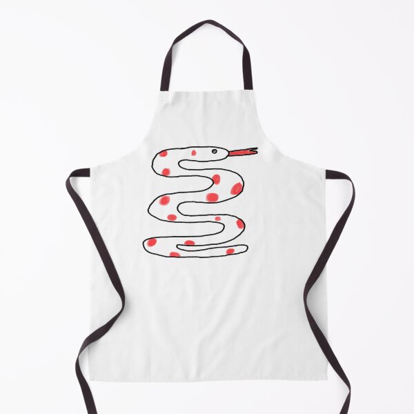 Item preview, Cute Snake Doodle Kids Art Wild Animal Drawing Red Polka Dote Illustration designed and sold by WASHINGMACHINE’s vacation.