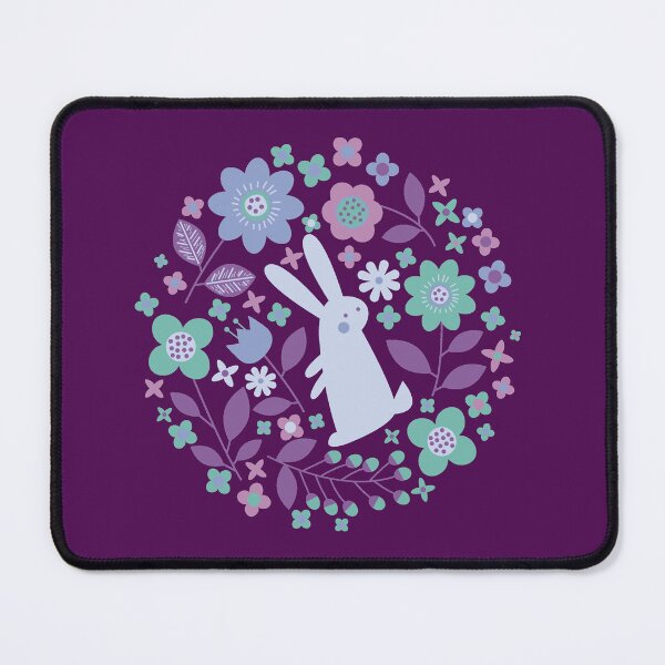 Item preview, Bunny with flowers designed and sold by benjielwarro.