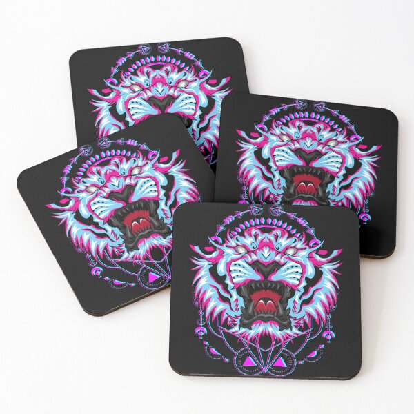 Item preview, tiger face glitch designed and sold by apeinz.